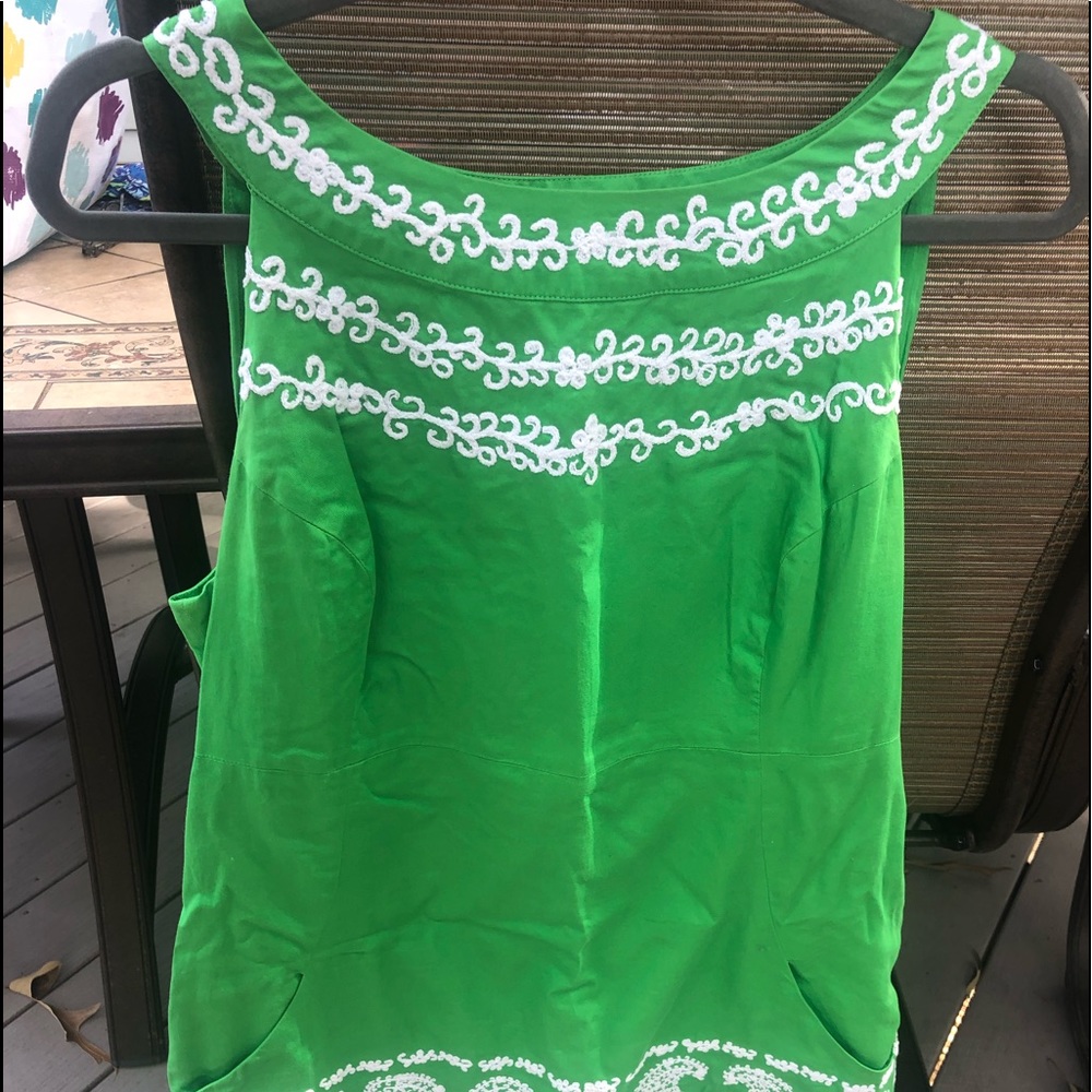 Lilly Pulitzer size 10 green dress